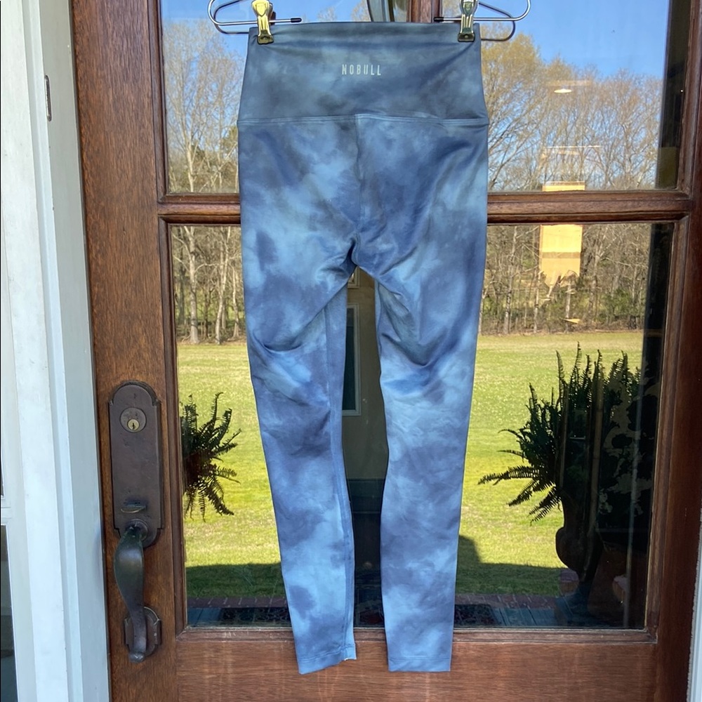 NO‎ BULL Gray Tie Dye Leggings. Size XS